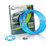 AlloyGator Alloy Wheel Rim Protection Band System Set of 4 rings 13" to 21" (Sky Blue)