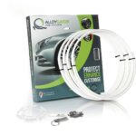 AlloyGator Alloy Wheel Rim Protection Band System Set of 4 rings 13" to 21" (White)