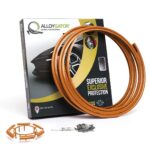 AlloyGator Exclusive Alloy Wheel Rim Protection Band System Set of 4 rings 12" to 24" (Bronze)