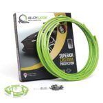 AlloyGator Exclusive Alloy Wheel Rim Protection Band System Set of 4 rings 12" to 24" (Green)