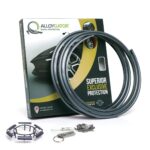 AlloyGator Exclusive Alloy Wheel Rim Protection Band System Set of 4 rings 12" to 24" (Graphite)