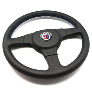 ALPINA 3 Spokes Black Leather 360mm Steering Wheel