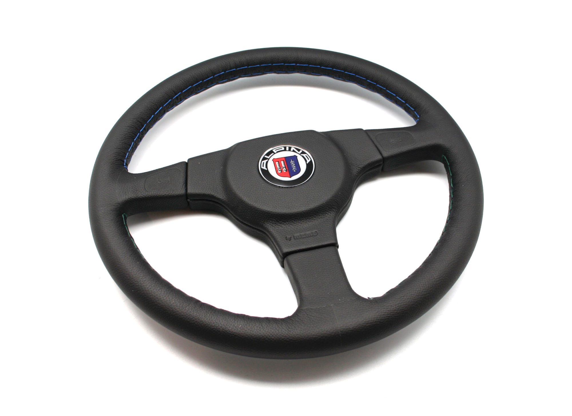 ALPINA 3 Spokes Black Leather 360mm Steering Wheel