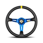 MOMO Mod. 08 Leather Blue 350mm Steering Wheel
