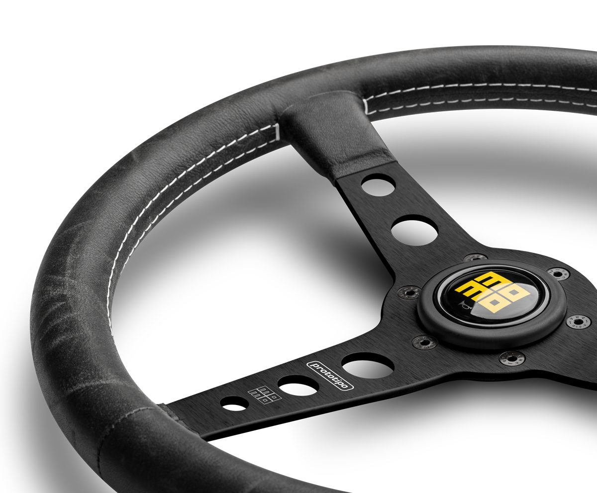 MOMO Heritage Prototipo Black 350mm Steering Wheel