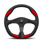 MOMO Quark Red 350mm Steering Wheel