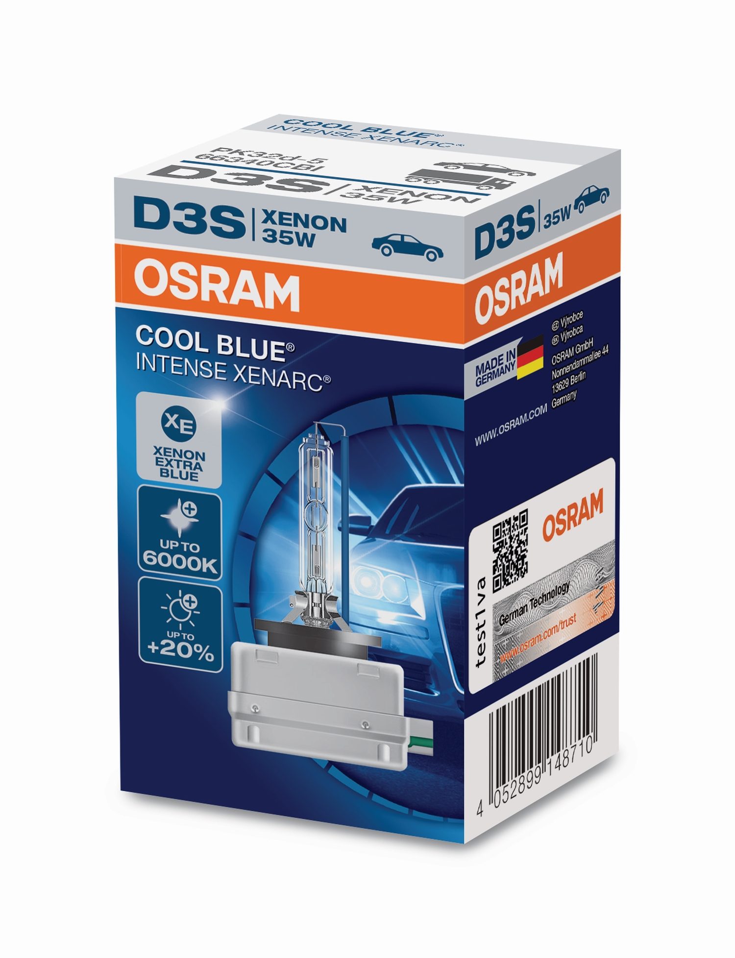 💡 XENON HID BULB COMPARISON TEST, Osram Night Breaker Laser vs Cool Blue  Intense