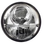 NCC Nolden 7" Gen2 (177mm) Sealed Beam Bi-LED Chrome Headlight