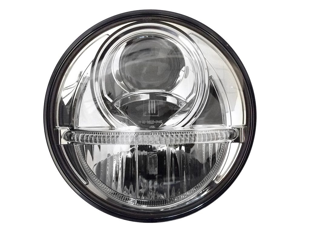 Høne papir Bi NCC Nolden 7" Gen2 (177mm) Sealed Beam Bi-LED Chrome Headlight