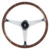 5038-39-3000 NARDI ND Anni '50 Steering Wheel 380mm - Wood / Polished Spokes