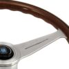 5051-39-6300-3 NARDI ND Classic Steering Wheel 390mm - Mahogany Wood / Satin Spokes