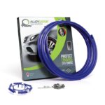 AlloyGator INTER Alloy Wheel Rim Protection Band System Set of 4 rings 12" to 19" (Blue)
