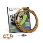 AlloyGator INTER Alloy Wheel Rim Protection Band System Set of 4 rings 12" to 19" (Gold)