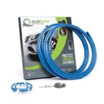 AlloyGator INTER Alloy Wheel Rim Protection Band System Set of 4 rings 12" to 19" (Light Blue)