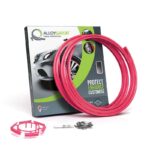 AlloyGator INTER Alloy Wheel Rim Protection Band System Set of 4 rings 12" to 19" (Pink)