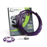 AlloyGator INTER Alloy Wheel Rim Protection Band System Set of 4 rings 12" to 19" (Purple)