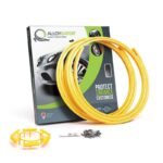 AlloyGator INTER Alloy Wheel Rim Protection Band System Set of 4 rings 12" to 19" (Yellow)