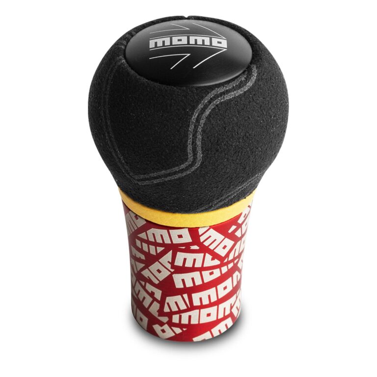 MOMO Italy ULTRA Red / Black Leather Shift Knob