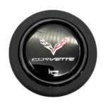 Corvette Steering Wheel Horn Push Button 58mm - Round Lip