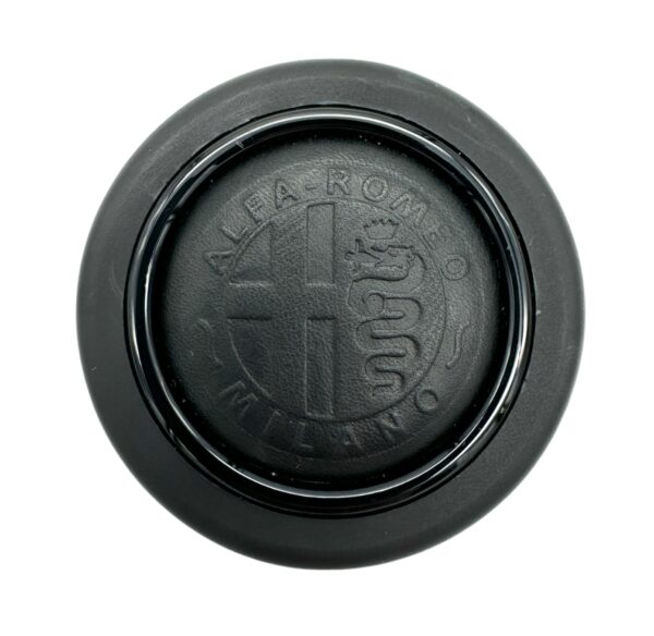 ALFA ROMEO LEATHER HORN BUTTON