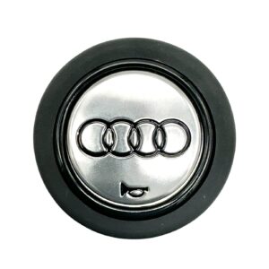 Audi Steering Wheel Horn Push Button 58mm - Round Lip