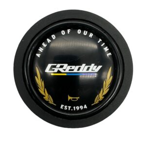 Greddy Steering Wheel Horn Push Button 55mm - Flat Lip