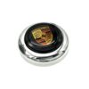 Nardi Anni '50 : Anni '60 Steering Wheel Horn Push Button - Porsche Crest 1 Nardi Anni '50 / Anni '60 Steering Wheel Horn Push Button - Porsche Crest