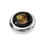 Nardi Anni '50 / Anni '60 Steering Wheel Horn Push Button - Porsche Crest