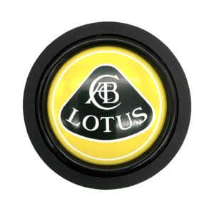 Lotus Steering Wheel Horn Push Button 55mm - Flat Lip