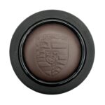 Porsche Leather Steering Wheel Horn Push Button 58mm - Brown Leather Round Lip