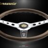 MOMO INDY Anniversario 60 YEARS - Product News9 MOMO Indy ANNIVERSARIO Steering Wheel 350mm - Wood Polished Spokes
