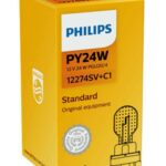 PY24WSV+ 12V 24W PGU20/4 SilverVision Plus 1 pc. Philips