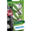 100127.jpg P21W 12V 21W BA15s LongLife Ecovision 2 pcs. blister Philips