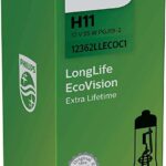 H11 12V 55W PGj19-2 LongerLife ECOVision 1pc. Phillips