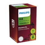 H4 24V 75/70W P43t-38 MasterLife max durability & 4x lifetime 1 pc. Philips