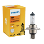 H4 12V 60/55W P43t-38 Vision +30% 1 pc. Philips