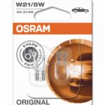 W21/5W 12V 21/5 W W3x16q 2 pieces blister OSRAM
