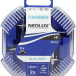 H1 12V 55W P14.5s Blue Light 2 pcs. NEOLUX
