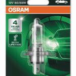 H4 12V 60/55W P43t ULTRA LIFE 4 year guarantee 1 piece blister OSRAM