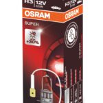 H3 12V folding box Super +30% OSRAM