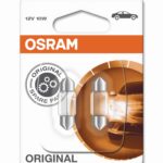 10W 31mm festoon double blister 12V original OSRAM
