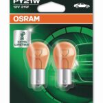 PY21W 12V 21W BAU15s (yellow) ULTRA LIFE 2 pcs. blister OSRAM