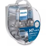 H7 12V 55W PX26d WhiteVision Ultra 4200K 2 pcs + 2x W5W Philips