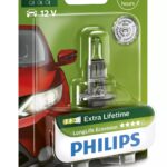 H1 12V 55W P14.5s LongLife EcoVision 1 piece blister Philips