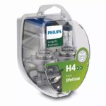 H4 12V 60/55W P43t LongLife EcoVision 2 pcs. Philips