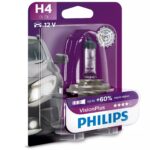 H4 12V 60/55W P43t Vision Plus +60% 1 piece blister Philips
