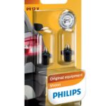 Bax12V 1.2W BAX8.3s/1.35 black 2pcs Philips