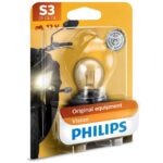 S3 12V 15W P26s BW Philips