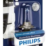 H7 24V 70W PX26d Halogen MasterDuty BlueVision 1St Philips