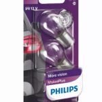 P21W 12V 21W BA15s VisionPlus + 60% blister 2 pcs. Philips